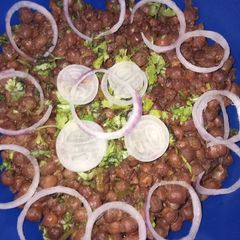A picture of Chana masala.