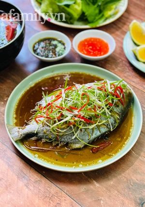 Hình của món Cá Bè Hấp Xì Dầu.