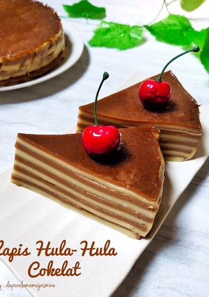 Foto resep Lapis Hula-Hula Cokelat (khas banjar)