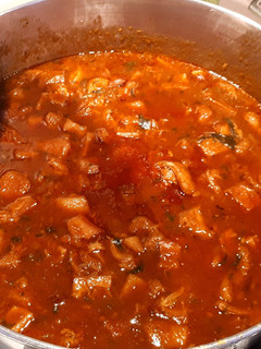 Una foto de Menudo casero
