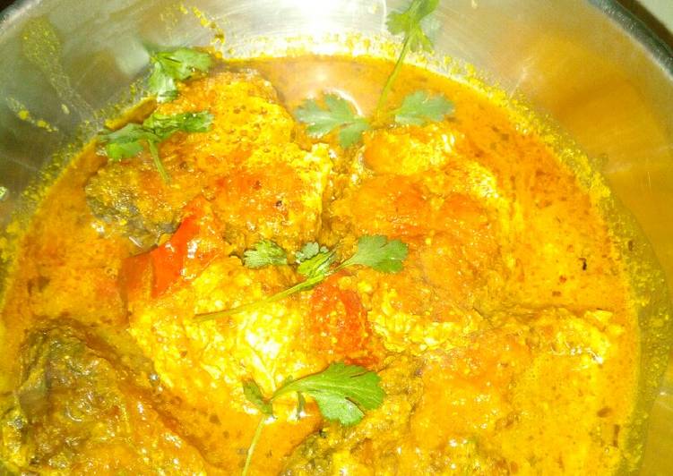 Simple Way to Make Homemade Fish masala curry in Mithila style