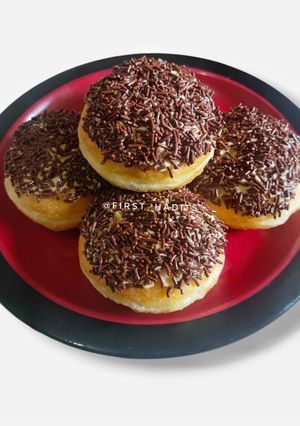 Foto resep Donat Pisang Topping Klasik