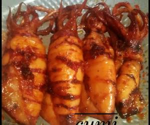 Resep Mudah Cumi Bakar Pedas Enak dan Sehat