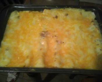 The New Way Serving Recipe My homemade Chicken Enchiladas Practical Delicious
