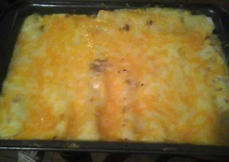 Recipe of Any-night-of-the-week My homemade Chicken Enchiladas