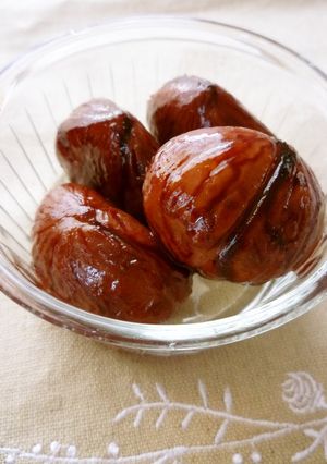 A picture of Simmered Chestnuts (for Beginners).