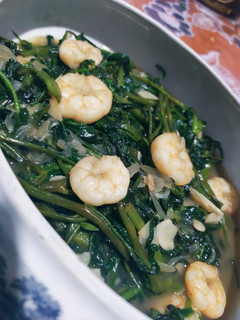 Foto resep Tumis Kangkung Udang