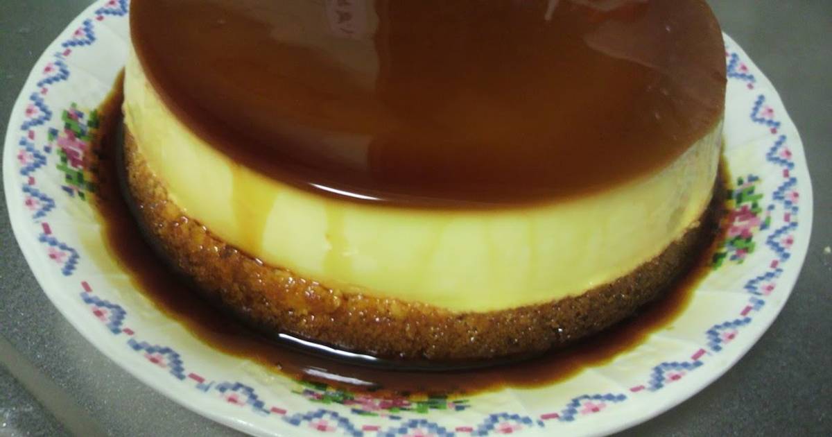 Easy Custard Pudding Cake Recipe by cookpad.japan - Cookpad