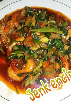 Foto resep Cah kangkung ala jeng encip