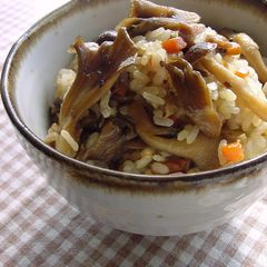 A picture of Sweet & Savory Mushroom Rice.