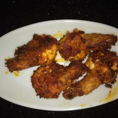 A picture of Fried prawns in Rechad Masala/paste.