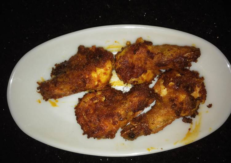 Recipe of Award-winning Fried prawns in Rechad Masala/paste