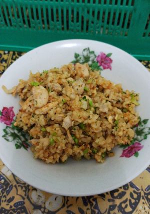 Foto resep Nasi goreng brokoli diet defisit kalori