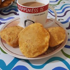 A picture of Besani Masala Puri.