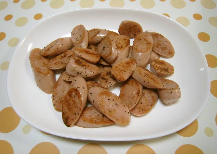 Step-by-Step Guide to Make Perfect My Hubby&#39;s Beer Snack: Fried Fish Sausage