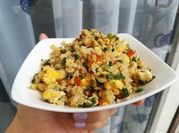 Una foto de arroz de coliflor