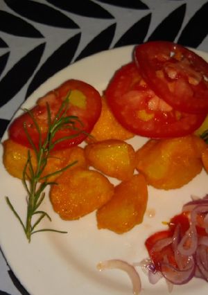 A picture of Viazi Karai.