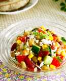 Bean and Cottage Cheese Salad
