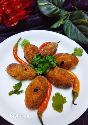 A picture of Thandai Pakoda.