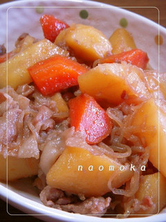 A picture of Using Our Family's Golden Ratio Nikujaga: Our Staple Stew.