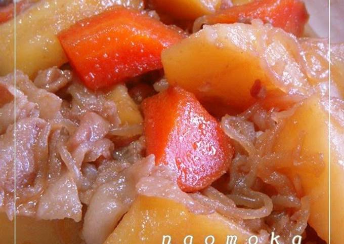 How to Prepare Delicious Using Our Family's Golden Ratio Nikujaga: Our Staple Stew