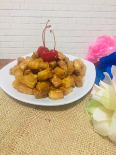 Foto resep 5. Roti Tawar Caramel Pop Corn