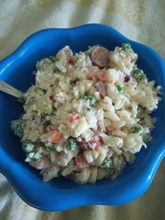 Majonézes tésztasaláta recept fotója