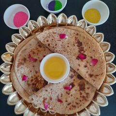 A picture of Puran poli.