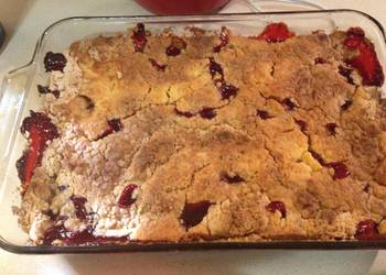 Easiest Way to Recipe Appetizing Easy Made Cherrie Cobbler