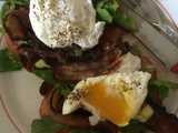 bacon egg toast