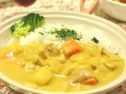 A picture of chicken stew