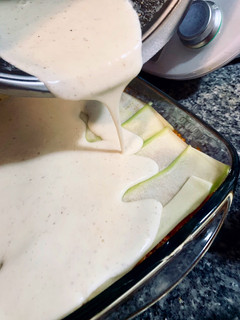 Una foto de Bechamel para lasaña en Thermomix
