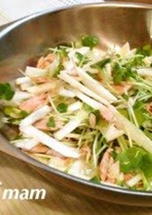A picture of 5-minute Yamaimo Salad to Fight Fatigue and Improve Your Complexion.