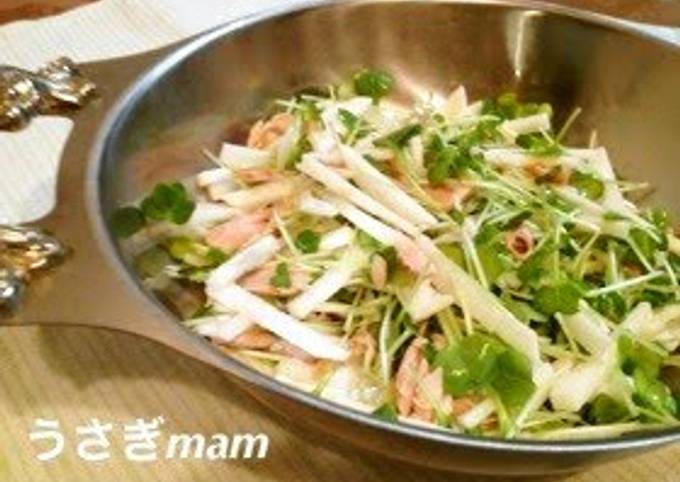Steps to Make Ultimate 5-minute Yamaimo Salad to Fight Fatigue and Improve Your Complexion