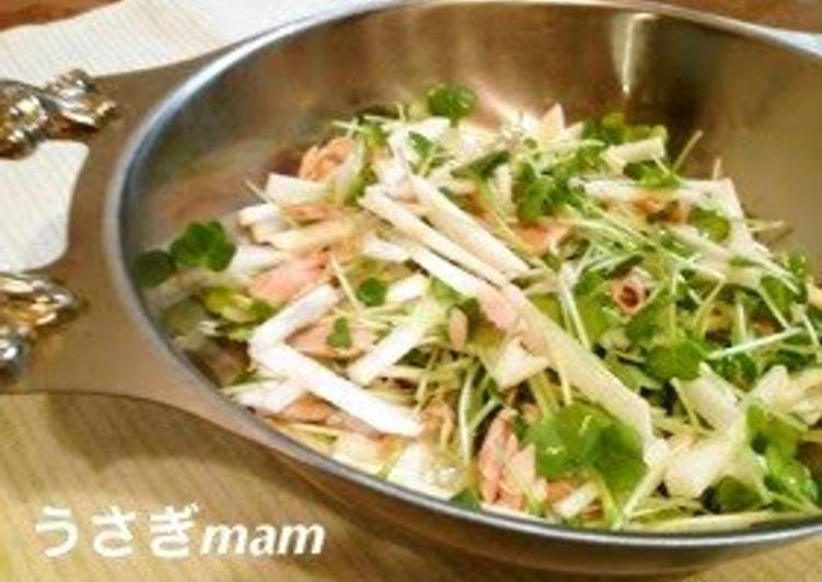 Recipe of Quick 5-minute Yamaimo Salad to Fight Fatigue and Improve Your Complexion