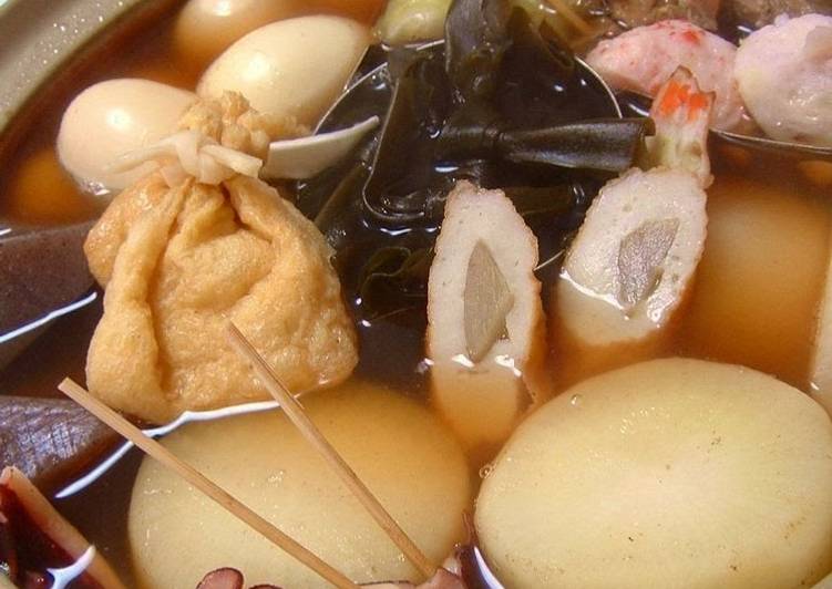 Simple Way to Prepare Ultimate For Cold Winter Days ☆ Piping-hot Oden Hot Pot ♪