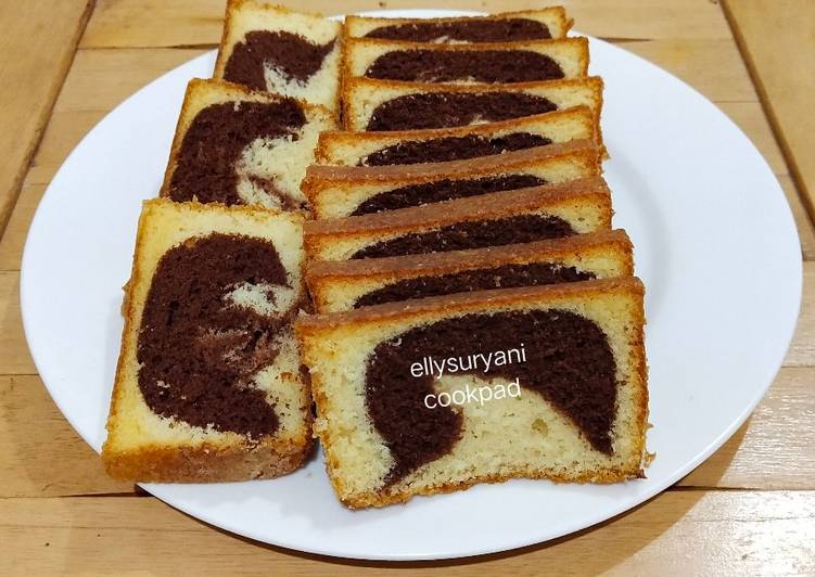 Marmer Cake Ekonomis Yummy dan Moist