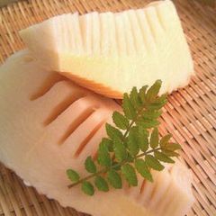 A picture of Bamboo Shoots Prepared in a Pressure Cooker.