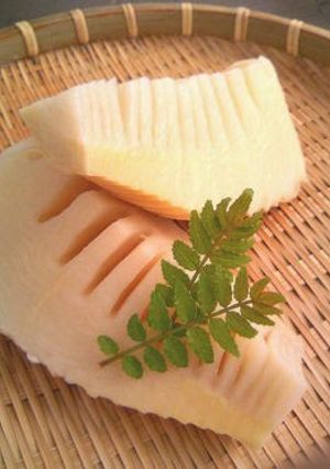 A picture of Bamboo Shoots Prepared in a Pressure Cooker.