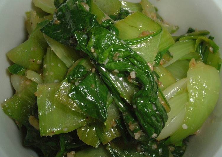 Recipe of Favorite Easy and Tasty Bok Choy Namul