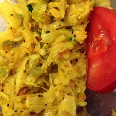 A picture of Cabbage and Peas Sabji (Waverley Kitchens).