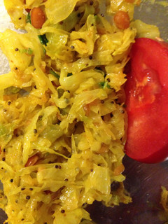 A picture of Cabbage and Peas Sabji (Waverley Kitchens).