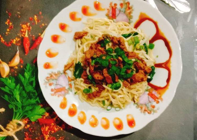 Resep "Mie ayam jadul"??❤️ Anti Gagal