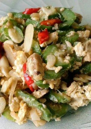 Foto resep Oseng gambas & telur