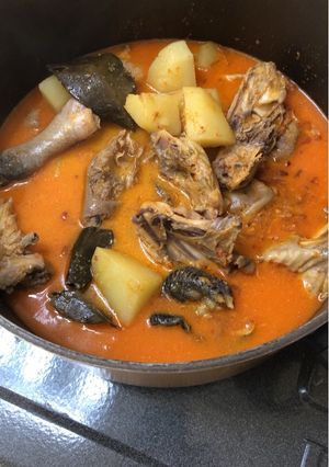 Foto resep Ayam kari ponti