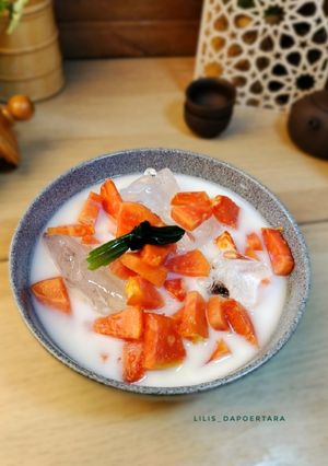 Foto resep Es Kalikih Pepaya