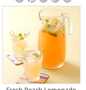 Recipe Fresh Peach Lemonade the  Makes Drooling Can spoil the tongue