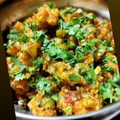 A picture of Masala Cauliflower theme.