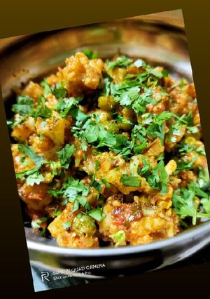 A picture of Masala Cauliflower theme.