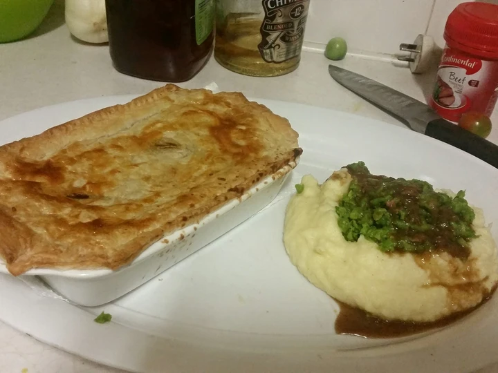 Easy Way Make Steak dan pai bawang which Delicious